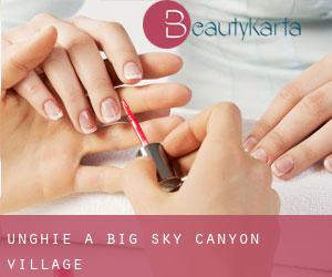 Unghie a Big Sky Canyon Village
