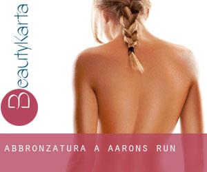 Abbronzatura a Aarons Run