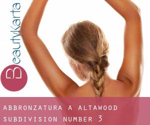 Abbronzatura a Altawood Subdivision Number 3
